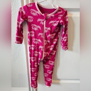 Bamboo Kicker Pants Phoenix onesie